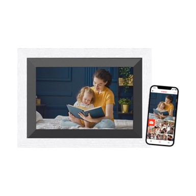 BRAUN Digitalni okvir za slike DigiFrame 10B WiFi, bijeli, 25.7cm (10.1")
